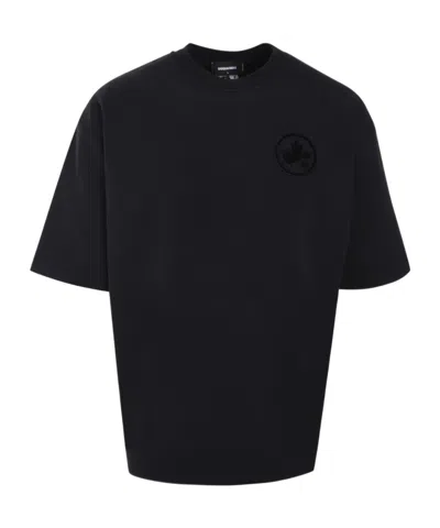 DSQUARED2 LOGO-APPLIQUÉ T-SHIRT