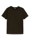 Dsquared2 Logo-appliqué T-shirt In Green