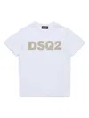Dsquared2 Logo-appliqué T-shirt In White