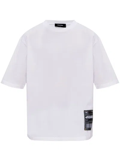 DSQUARED2 LOGO-APPLIQUÉ T-SHIRT