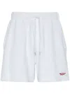 Dsquared2 Logo-appliqué Track Shorts In White
