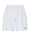 Dsquared2 Logo-appliqué Track Shorts In White