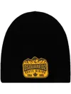 Dsquared2 Logo-appliqué Wool Beanie In Black