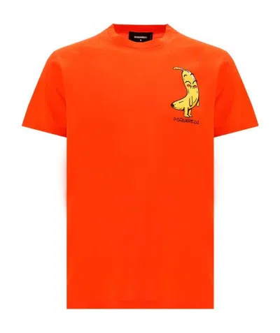 Dsquared2 Logo Banana Character-print T-shirt