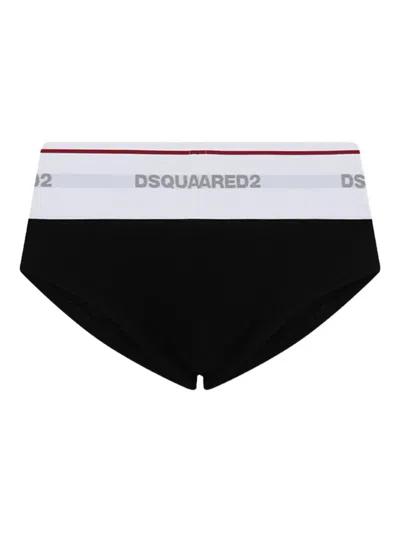 Dsquared2 Logo Band Brief In Black