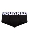 Dsquared2 Dsquared Black Stretch Boxer Briefs In Black