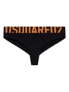 Dsquared2 Logo-band Briefs In Black