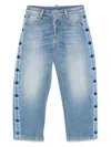 Dsquared2 Logo-band Jeans In Blue