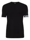 Dsquared2 Logo-band Short-sleeve T-shirt In Black