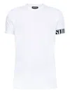 Dsquared2 Mens Technicolor T-shirt In White In Bianco