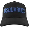 Dsquared2 Logo Baseball Cap Black In Black