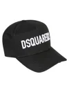 Dsquared2 Logo Embroidered Cap In Black