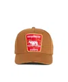 Dsquared2 Canadian-patch Baseball Cap In Brown