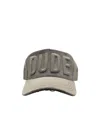 Dsquared2 Logo Baseball Cap In Gray