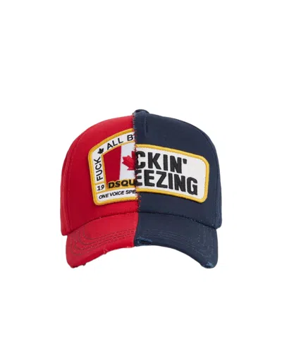 DSQUARED2 LOGO BASEBALL CAP