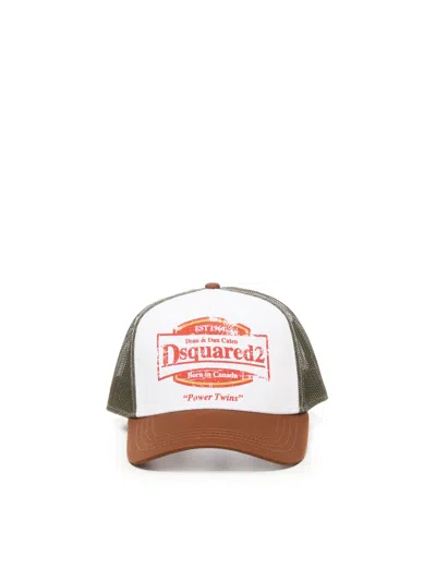 DSQUARED2 LOGO BASEBALL CAP