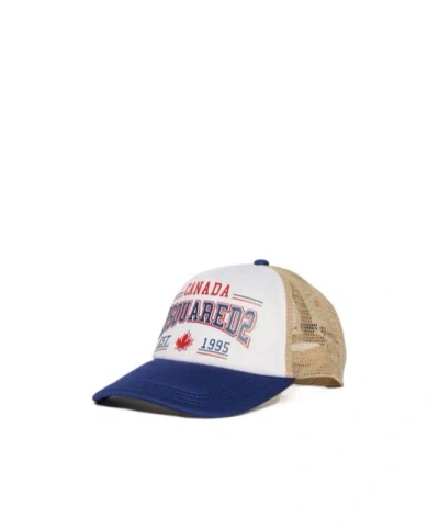 Dsquared2 Kids' Logo Baseball Cap In Blue