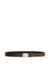 Dsquared2 Logo Belt In Brown