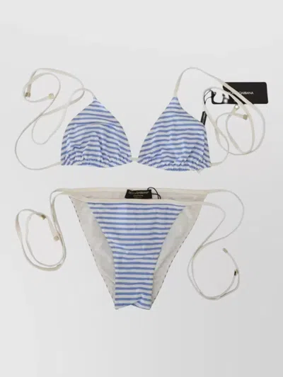 Dsquared2 Logo Bikini In Blue