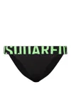 Dsquared2 Logo Bikini Bottoms In Black