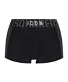 Dsquared2 Icon Logo-waistband Briefs In Black