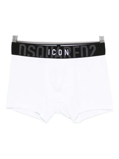 Dsquared2 Logo Boxers In Yellow