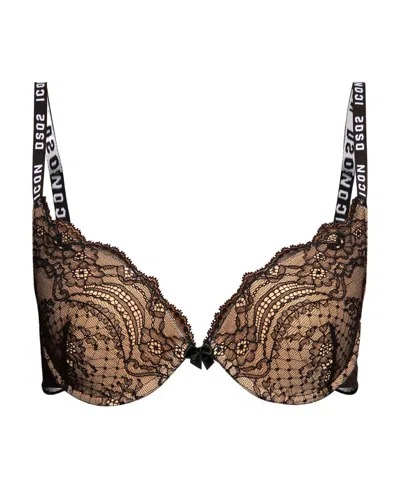Dsquared2 Logo Bra In Multicolor