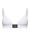Dsquared2 Logo Bra In White