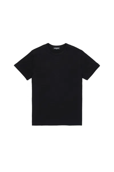 Dsquared2 Logo Branded Icon New Generation Underwear T-shirt In Black