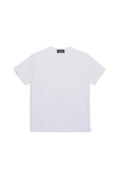 Dsquared2 Logo Branded Icon New Generation Underwear T-shirt In White