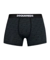 Dsquared2 Solid Color Breathable Boxers In Brown
