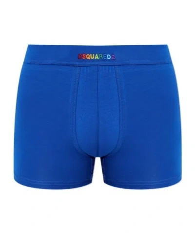 Dsquared2 Logo Briefs In Blue