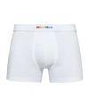 Dsquared2 Logo-embroidered Boxers In White