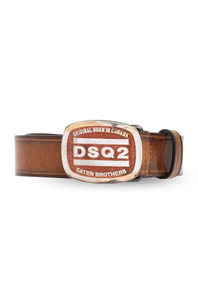 Dsquared2 Logo In Brown