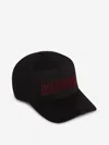 Dsquared2 Embroidered-logo Cotton Cap In Black
