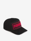 Dsquared2 Dsquared Logo-embroidered Baseball Cap In Black