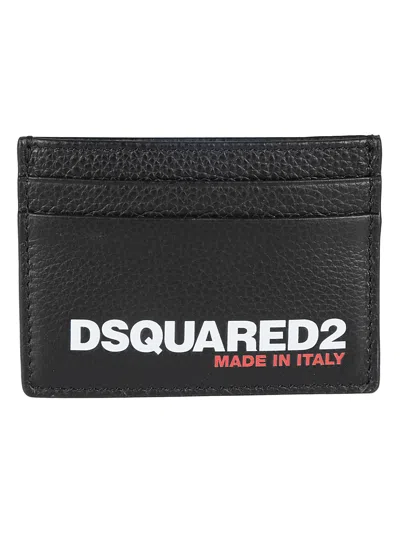 Dsquared2 Logo Card Holder In Black