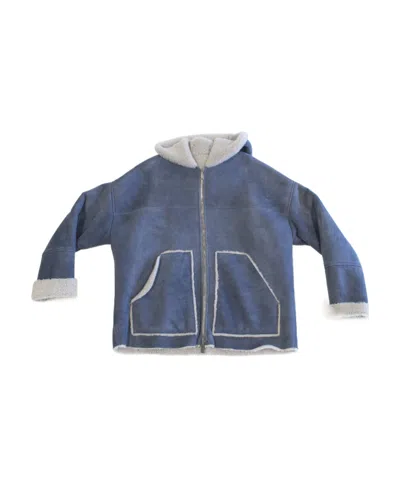 Dsquared2 Logo Casual Jacket In Blue