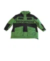 Dsquared2 Logo Casual Jacket In Green