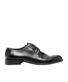 Dsquared2 Men's Polished-finish Lace-up Shoes In Black