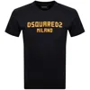 Dsquared2 Dsquared Men T-shirt With Logo In Black