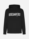 Dsquared2 Black Cool Sweat Hoodie With Logo In Nero