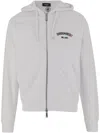 Dsquared2 Cotton Hoodie With Logo In Weiss