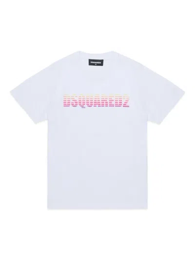 DSQUARED2 LOGO COTTON T-SHIRT