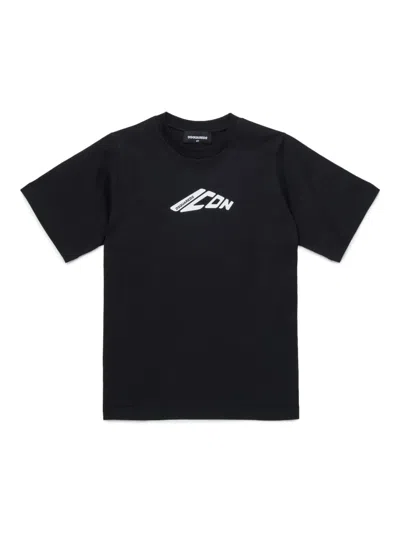 Dsquared2 T-shirt  Kids Color Black In Schwarz