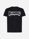 Dsquared2 Logo-print Cotton T-shirt In Black