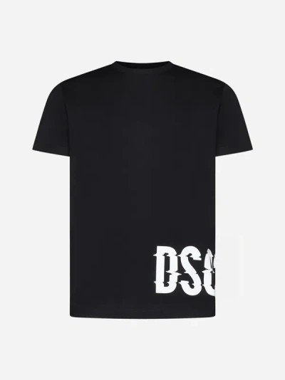 DSQUARED2 LOGO COTTON T-SHIRT