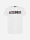 Dsquared2 Logo Cotton T-shirt In White