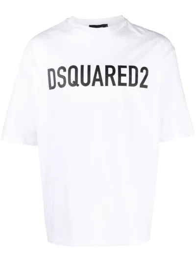 DSQUARED2 DSQUARED2 LOGO COTTON T-SHIRT