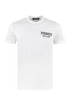 Dsquared2 Logo-print Cotton T-shirt In White